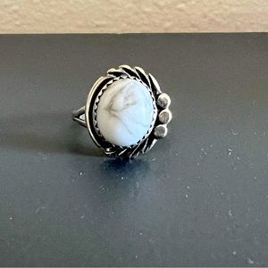 White buffalo ring.